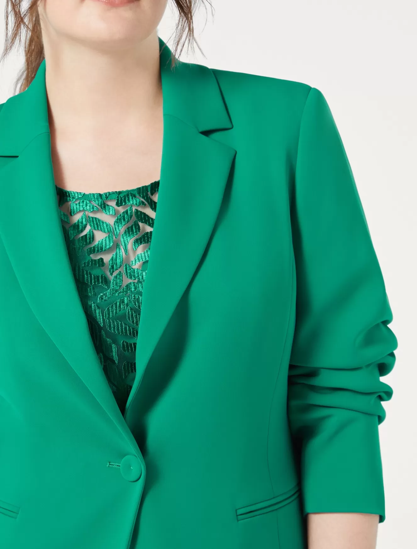 Jacken | Jacken & Blazer<Marina Rinaldi Blazer aus Cady JADE