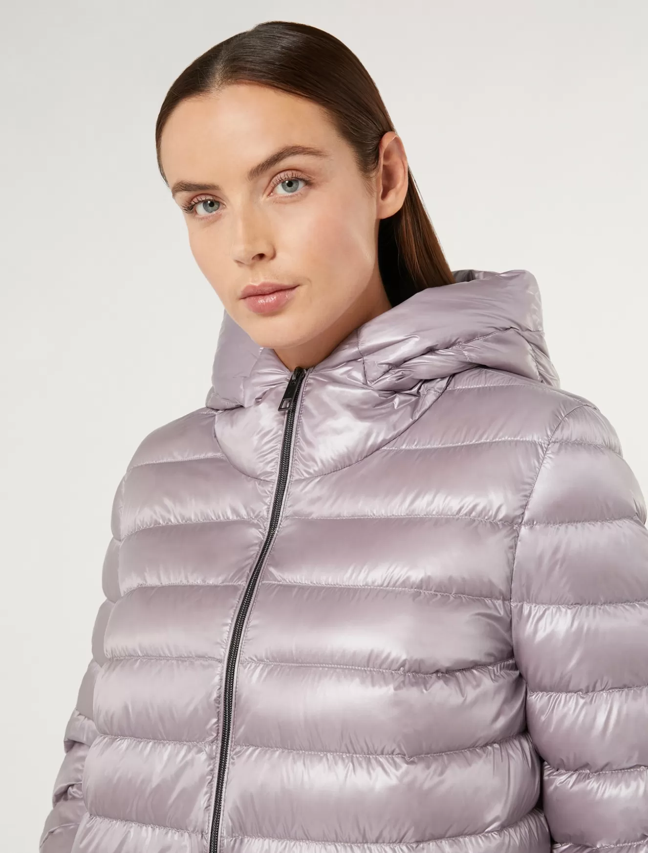 Daunenjacken | Daunenjacken<Marina Rinaldi Daunenjacke aus wasserabweisendem Canvas LAVENDEL