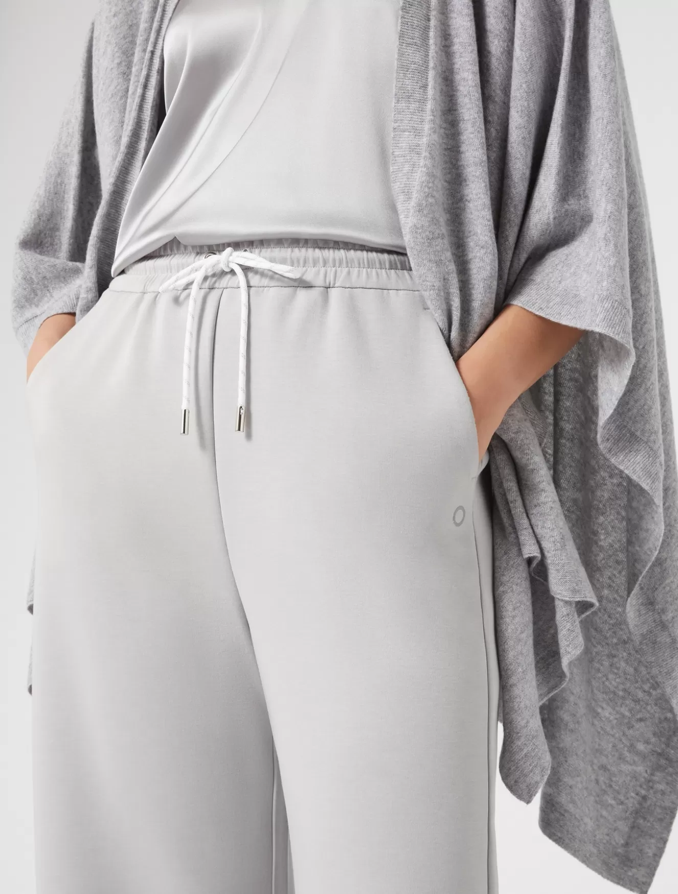 hose_aus_doppeltem_jersey_2.webp Hosen & Jeans | Hosen & Jeans<Marina Rinaldi Hose aus doppeltem Jersey HELLGRAU