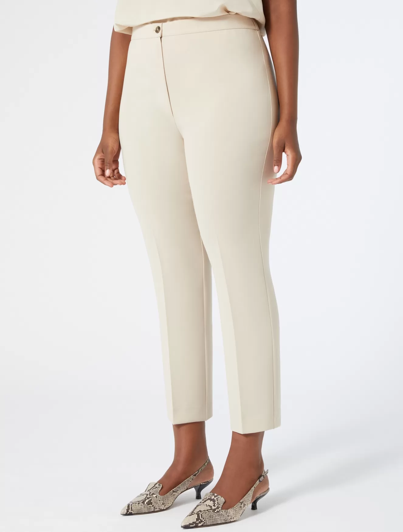 Hosen & Jeans | Hosen & Jeans<Marina Rinaldi Hose aus Triacetat-Cady BEIGE