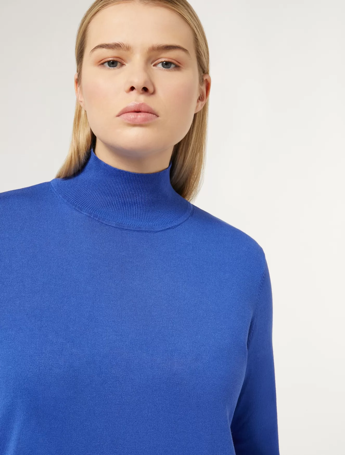 Kleider | Kleider<Marina Rinaldi Kleid aus Viskose mit Stretchanteil LICHTBLAU