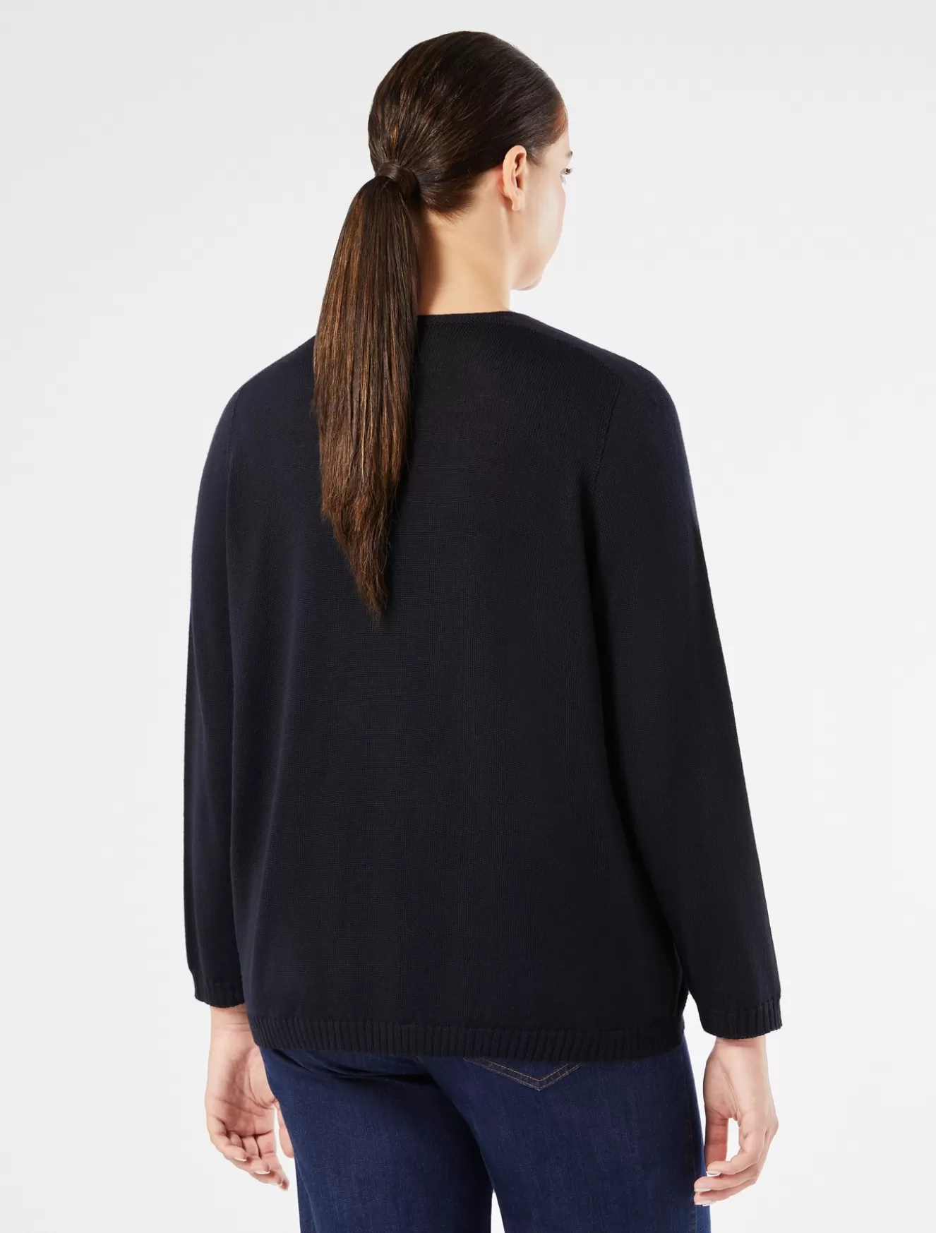 Pullover Und Strickwaren | Pullover Und Strickwaren<Marina Rinaldi Pullover aus Wolle ULTRAMARINE