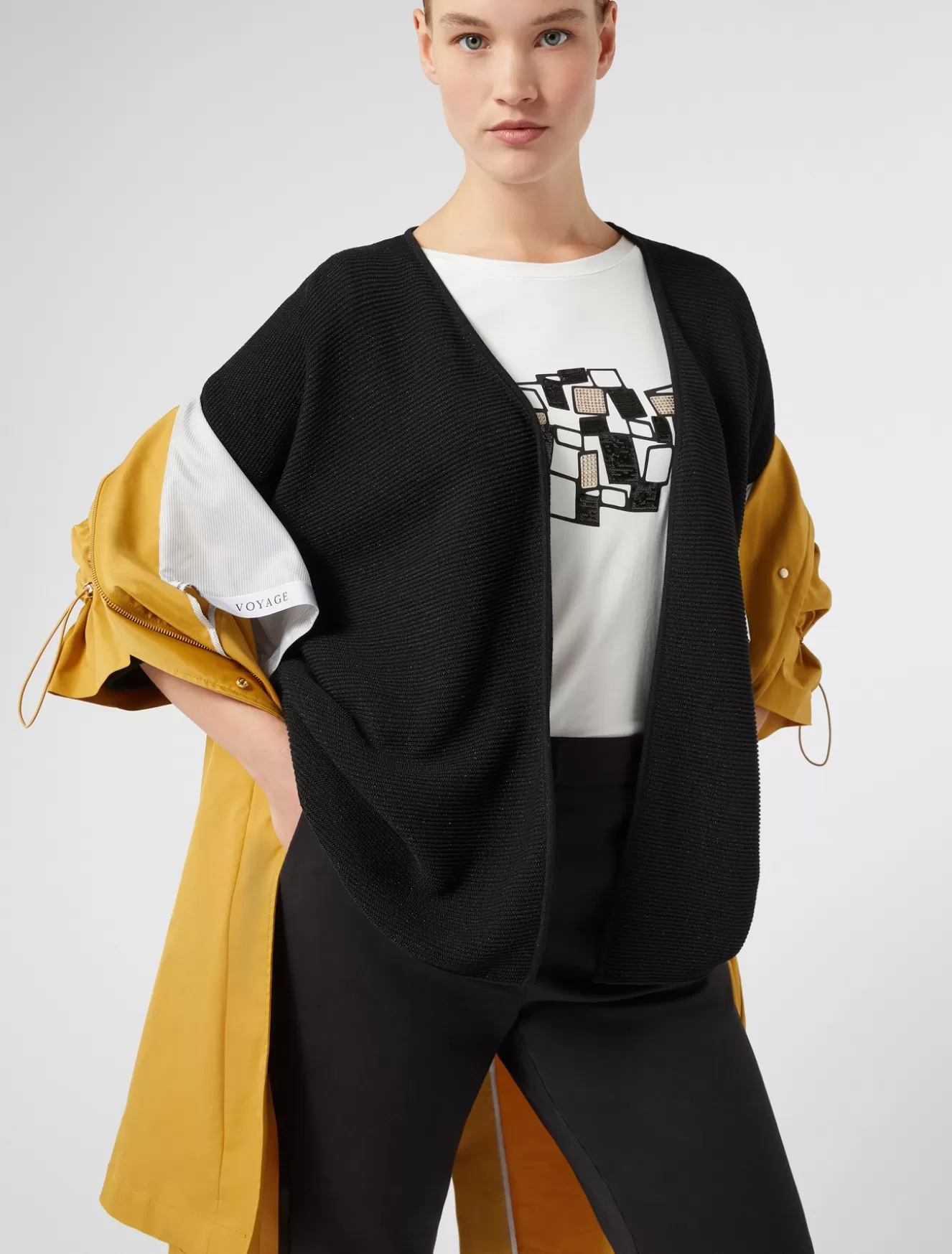 Mäntel & Trenchcoats | Mäntel & Trenchcoats<Marina Rinaldi Regenmantel aus wasserabweisendem Mikrotwill SENF
