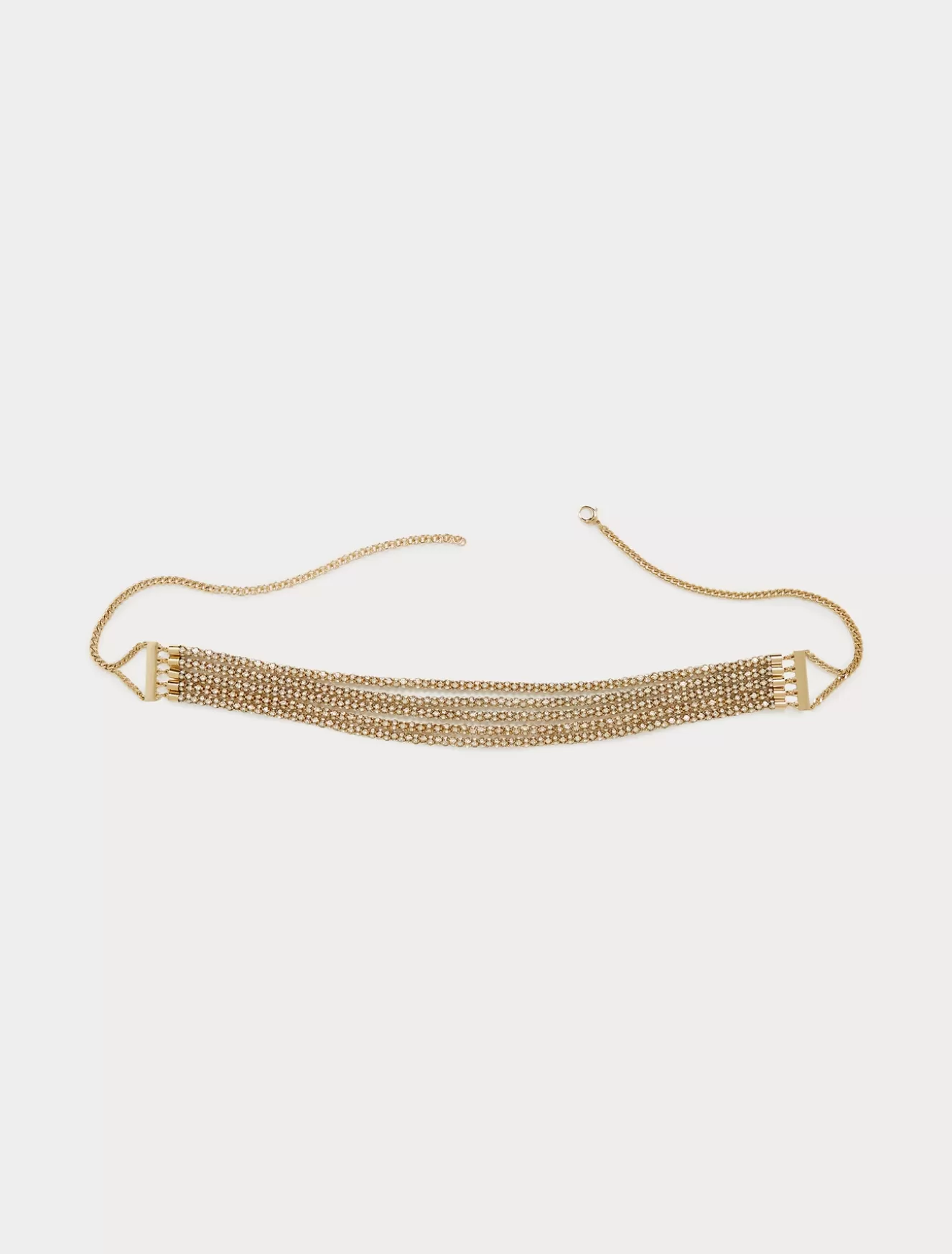 Accessoires | Accessoires<Marina Rinaldi Schmuckgürtel mit Strass BEIGEGOLD