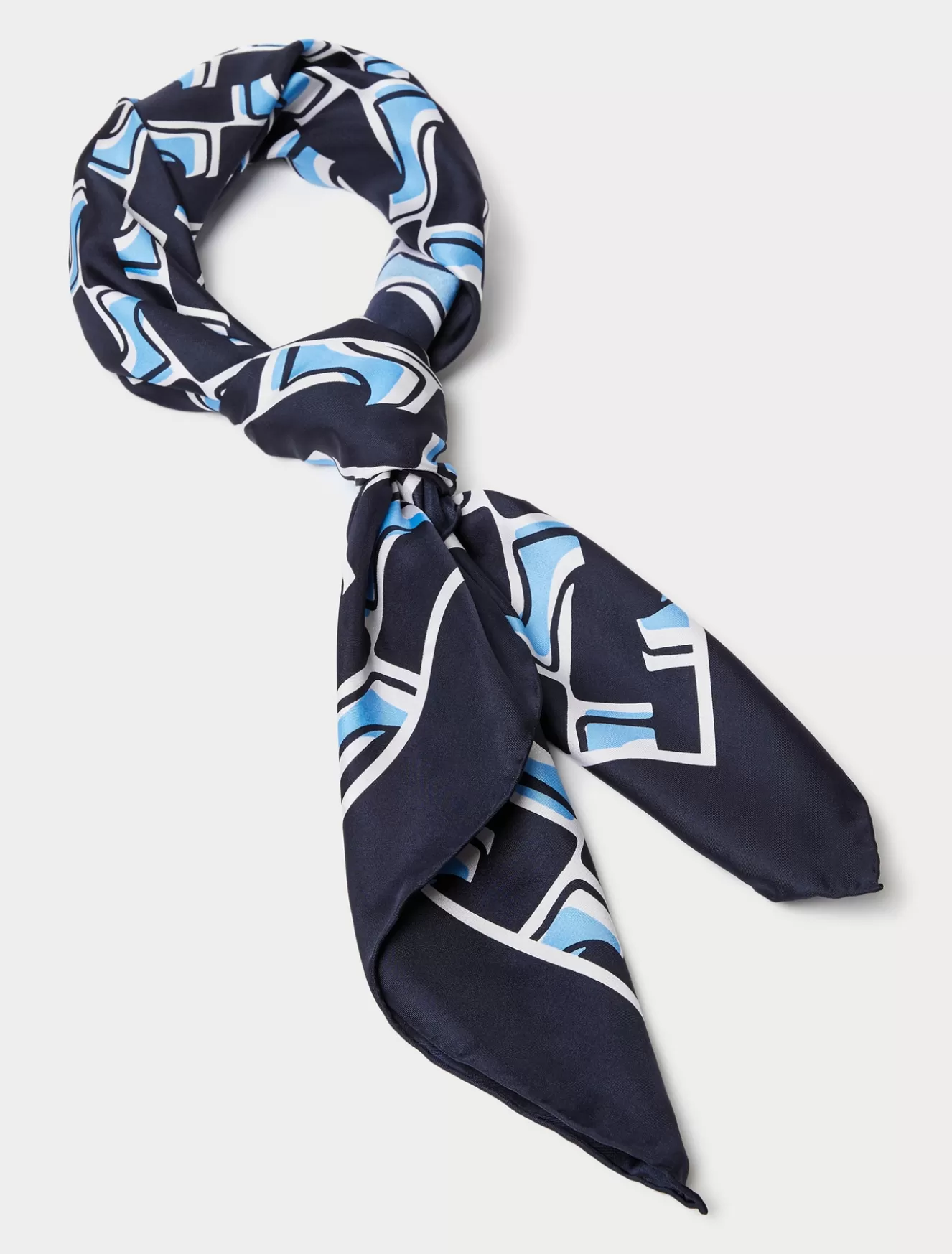 Accessoires | Accessoires<Marina Rinaldi Seidenschal LICHTBLAU