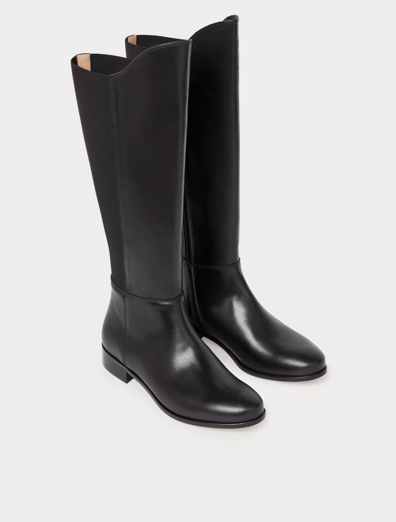 Accessoires | Accessoires<Marina Rinaldi Stiefel aus Leder SCHWARZ