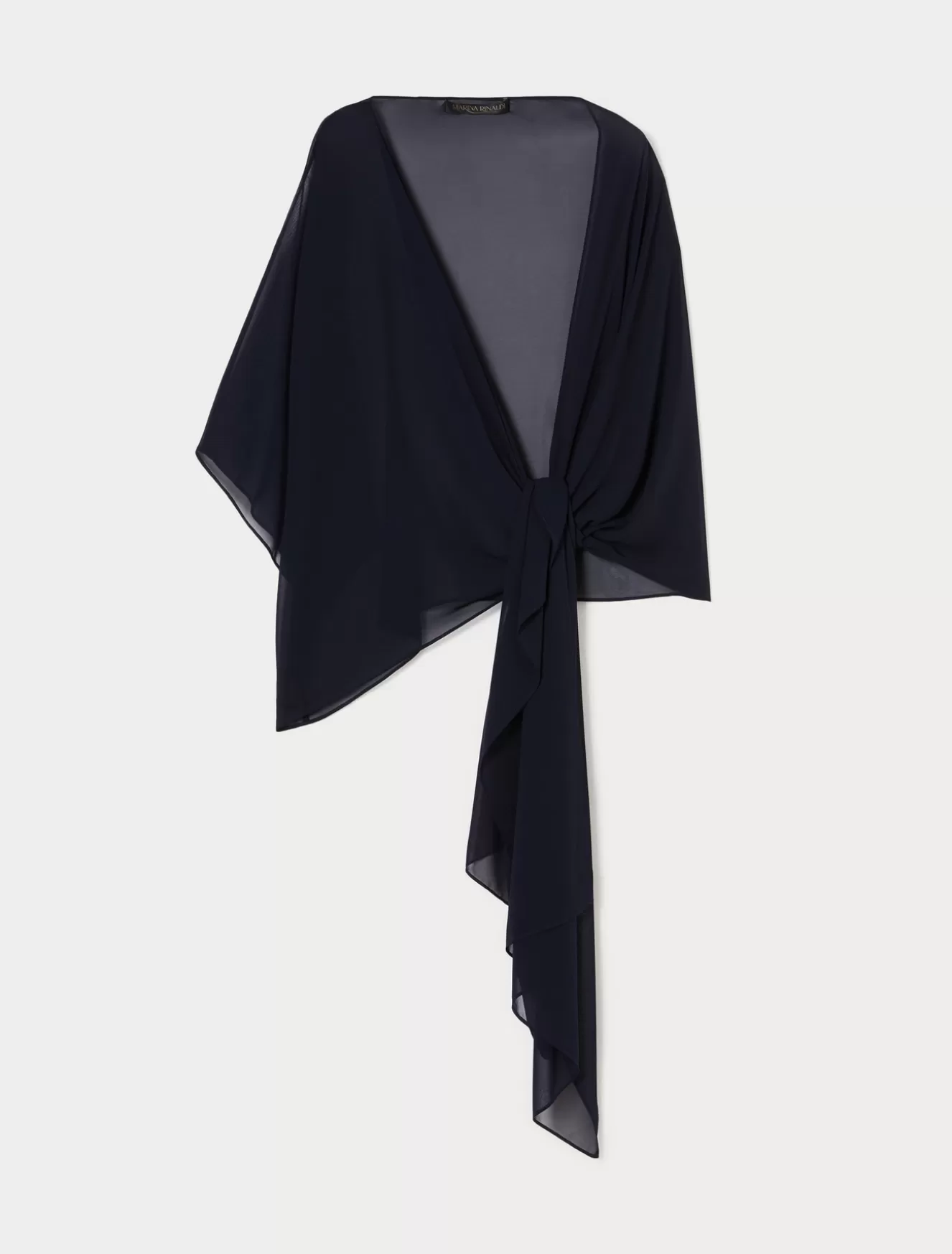 Accessoires | Accessoires<Marina Rinaldi Stola aus Georgette NACHTBLAU