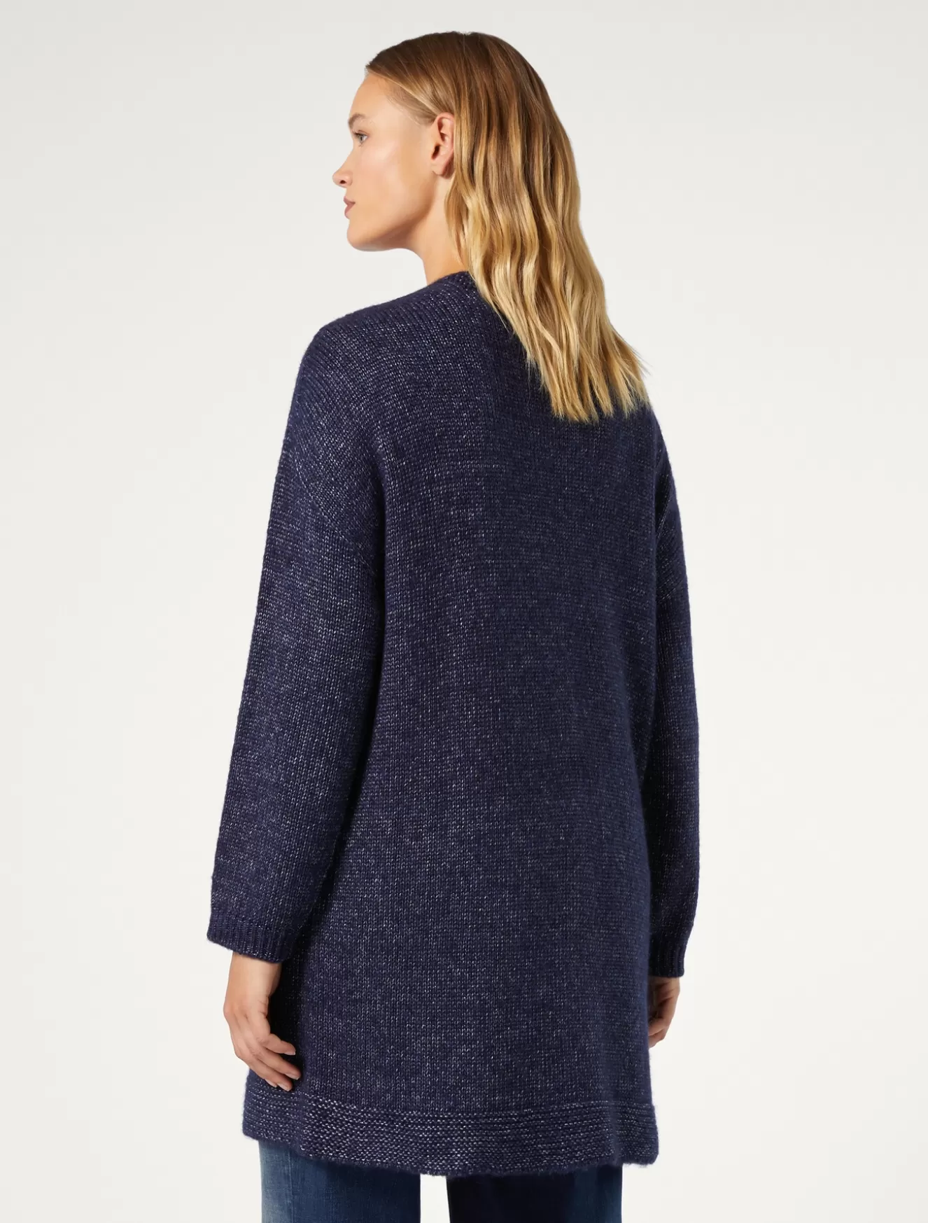 Mäntel & Trenchcoats | Mäntel & Trenchcoats<Marina Rinaldi Strickmantel ULTRAMARINE