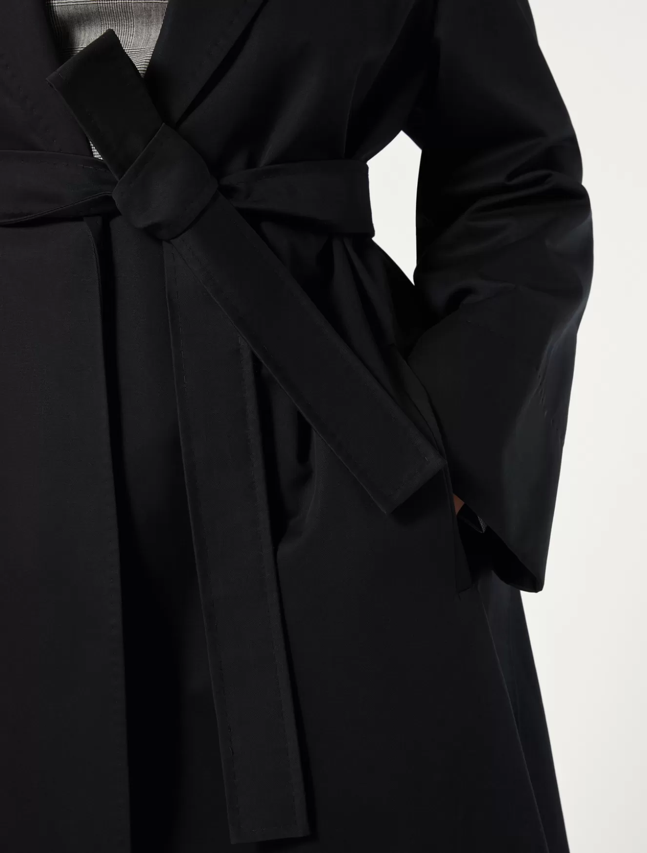 Mäntel & Trenchcoats | Mäntel & Trenchcoats<Marina Rinaldi Trenchcoat aus wasserabweisender Gabardine SCHWARZ