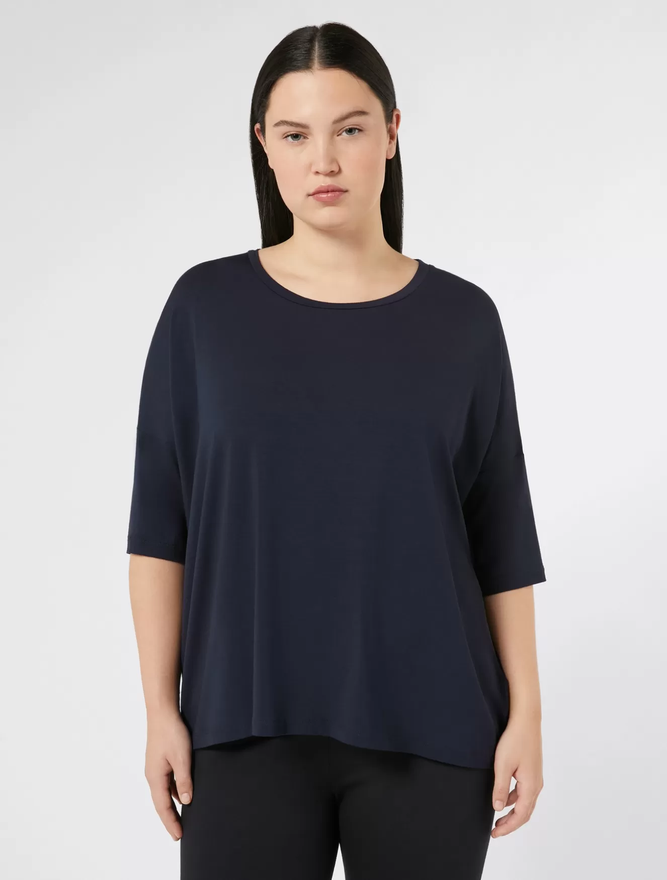 Tops & T-shirts | Tops & T-shirts<Marina Rinaldi T-Shirt aus Jersey ULTRAMARINE