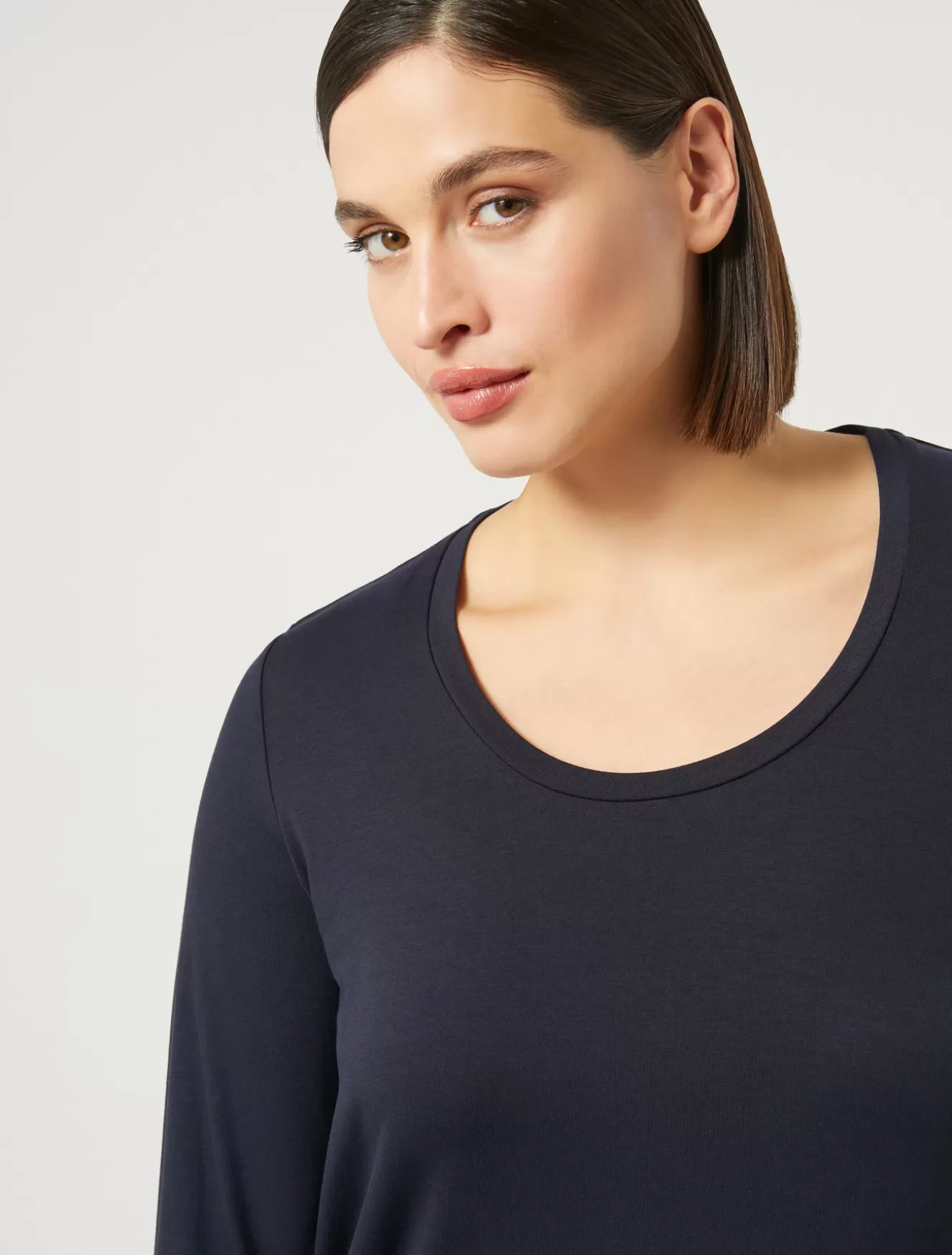 Tops & T-shirts | Tops & T-shirts<Marina Rinaldi T-Shirt aus Jersey ULTRAMARINE