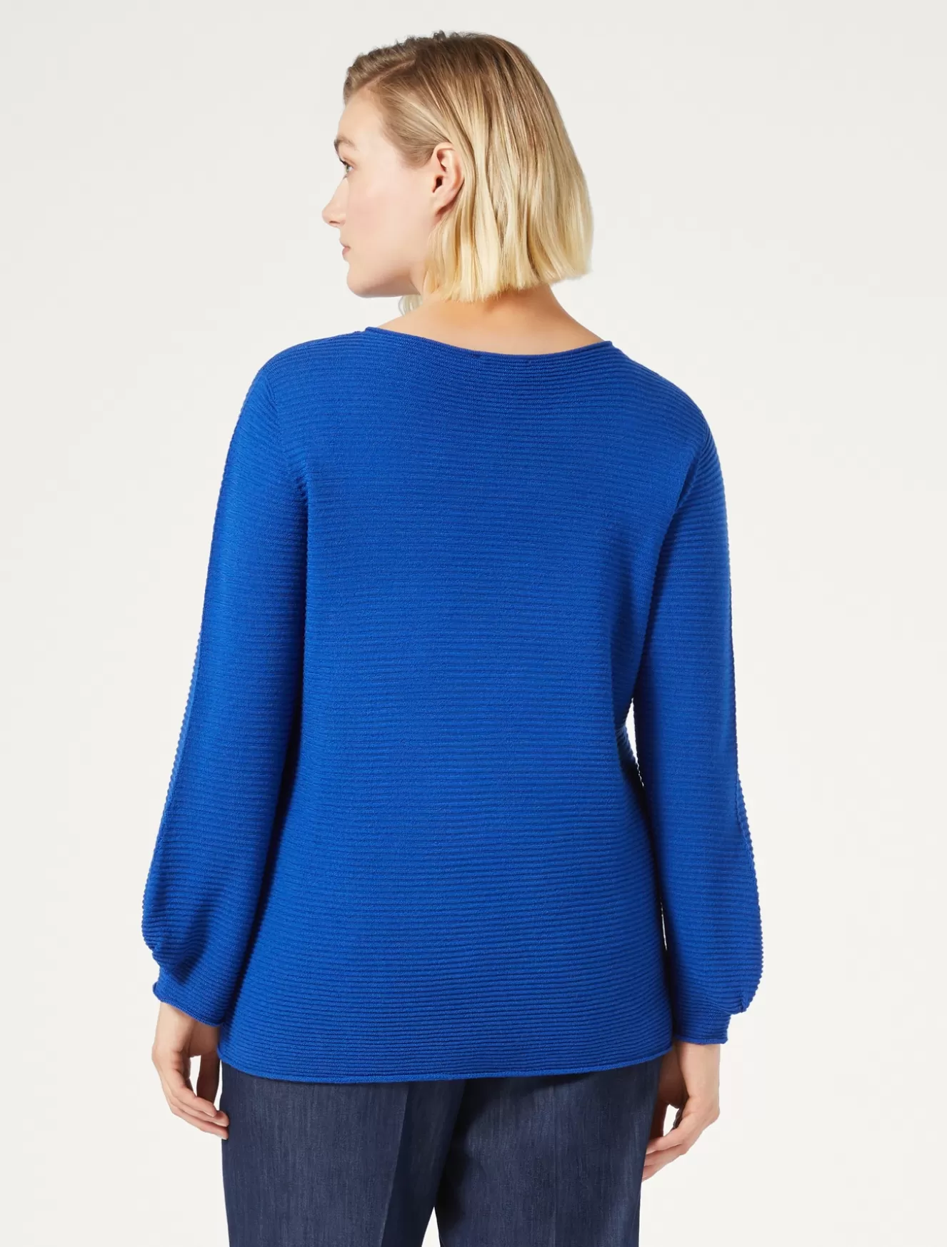 Pullover Und Strickwaren | Pullover Und Strickwaren<Marina Rinaldi Wollpullover CHINABLAU
